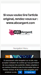 Mobile Screenshot of abcargent.com